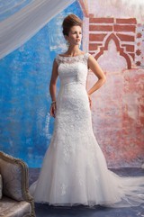Bridal Dress: JAI SPRING 2013 BRIDAL 9174 - Lace/Tulle