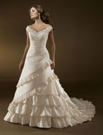 bridal gown