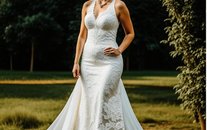 18 Stunning Insights into Halter Neckline Wedding Dresses [2024]: A  Timeless Elegance!