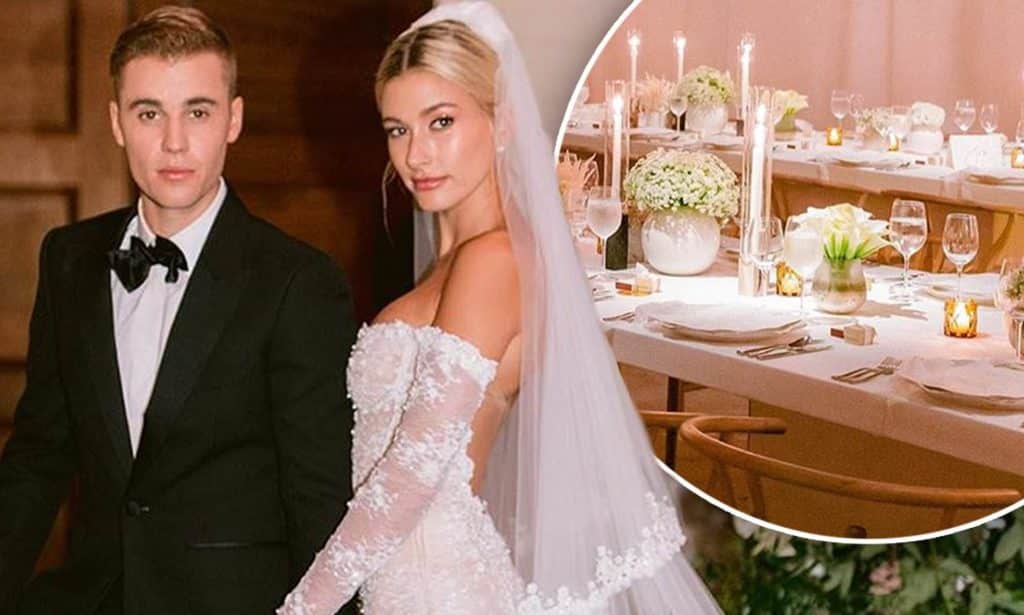 Hailey Bieber Wedding Dress