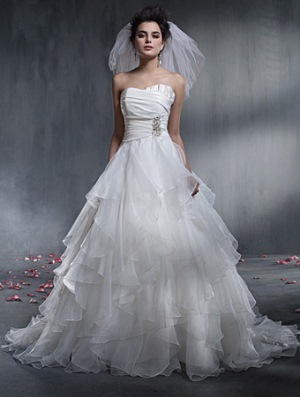 Wedding Dress - ALFRED ANGELO BRIDAL SPRING 2013 Collection - 2349 ...