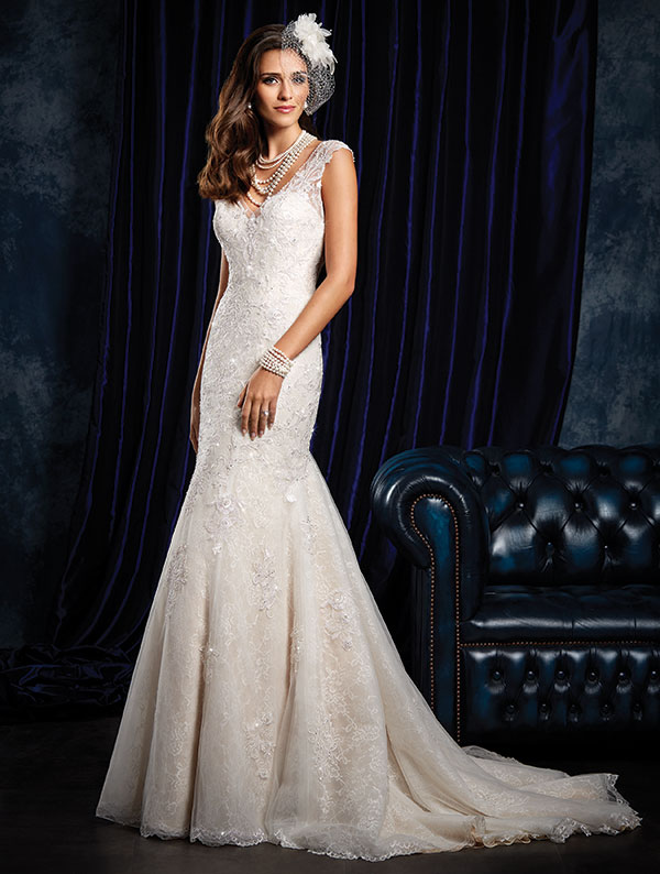 Wedding Dress - ALFRED ANGELO SAPPHIRE 2016 Collection - 959 - Lace Fit ...