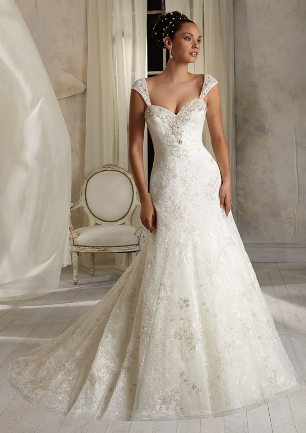 Wedding Dress - Angelina Faccenda SPRING 2014 Collection: 1287 - Beaded ...