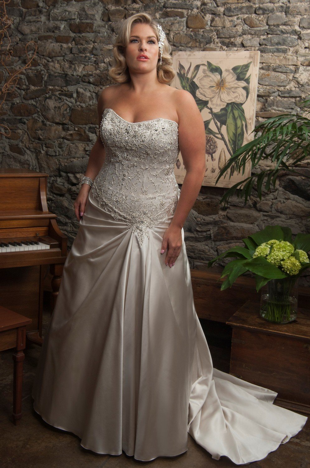 Wedding Dress - CALLISTA SPRING 2013 BRIDAL Collection: 4204 - Satin ...