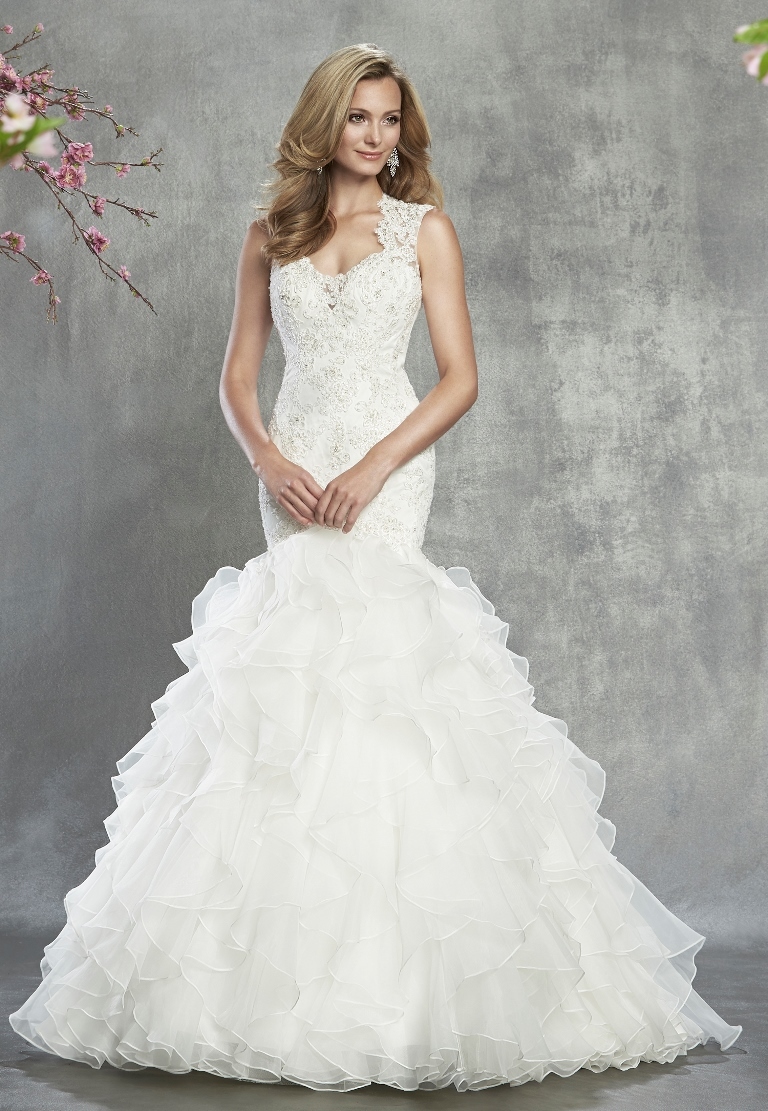 Wedding Dress - Madison SPRING 2015 - Style 1413 - BEADED LACE APPLIQUE ...