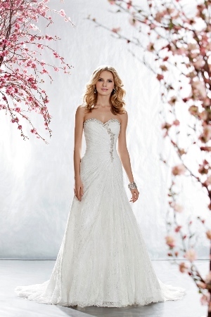 Wedding Dress - Madison - Style 4653 - LACE, ZIPPER BACK | Madison Bridal Gown