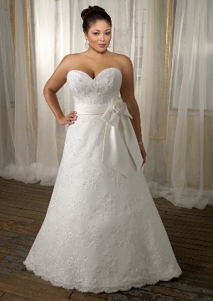 Wedding Dress - Mori Lee Julietta: 3104 - Embroidered Lace | PlusSize ...