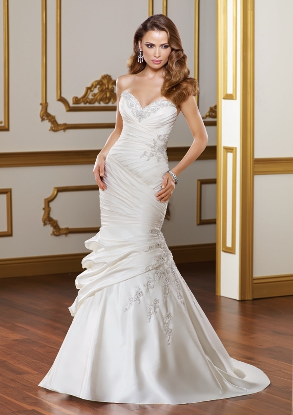 Wedding Dress - Mori Lee Bridal SPRING 2012 Collection: 1818 - SATIN ...