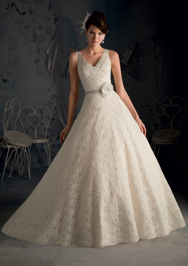 Wedding Dress - Mori Lee Blue FALL 2013 Collection: 5170 - Poetic Lace ...