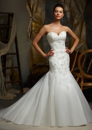 Wedding Dress - Mori Lee Blue SPRING 2013 Collection: 5106 - Beading on ...