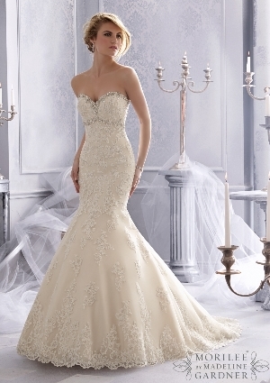 Wedding Dress - Mori Lee Bridal FALL 2014 Collection: 2686 - Diamante ...