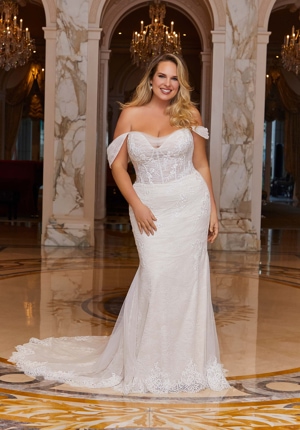 Wedding Dress - Mori Lee Julietta Bridal Collection: 3433 - Tasha Wedding Dress | PlusSize Bridal Gown