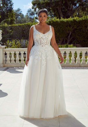 Wedding Dress - Mori Lee Julietta Bridal Collection: 3434 - Tori Wedding Dress | PlusSize Bridal Gown