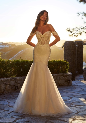 Wedding Dress - Mori Lee Blu Collection: 4467 - Rowena Wedding Dress | MoriLee Bridal Gown