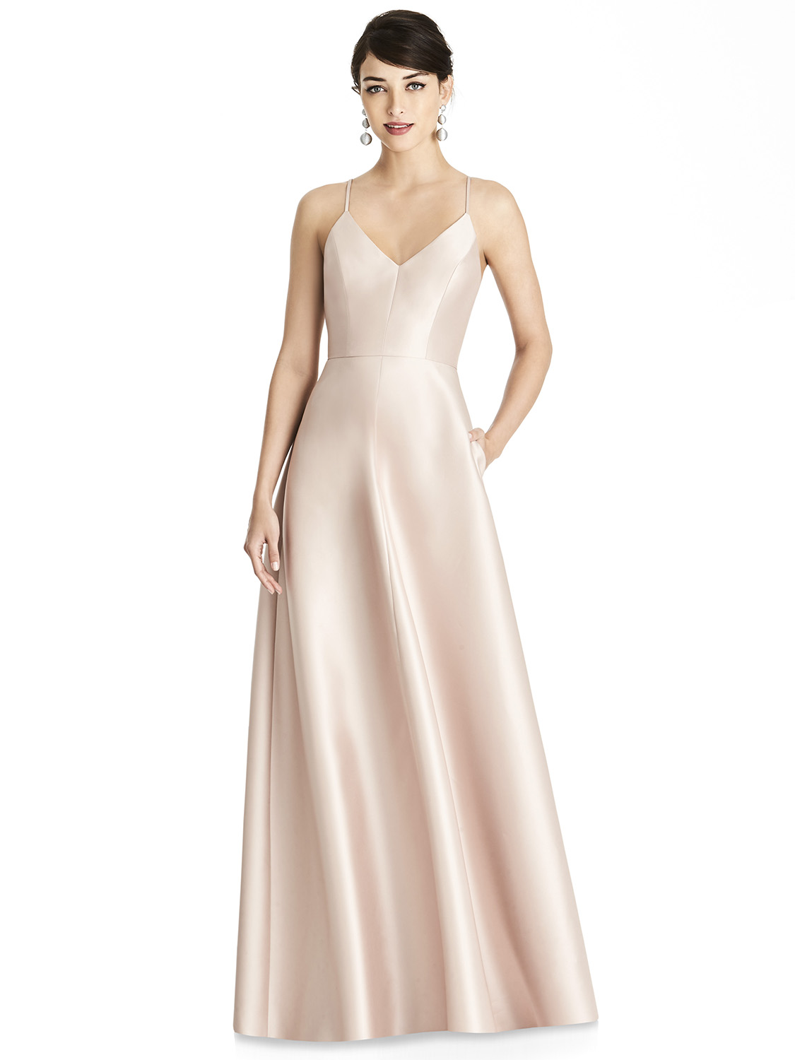 MOB Dress - Alfred Sung Bridesmaids SPRING 2018 - D750 - Fabric: Sateen ...