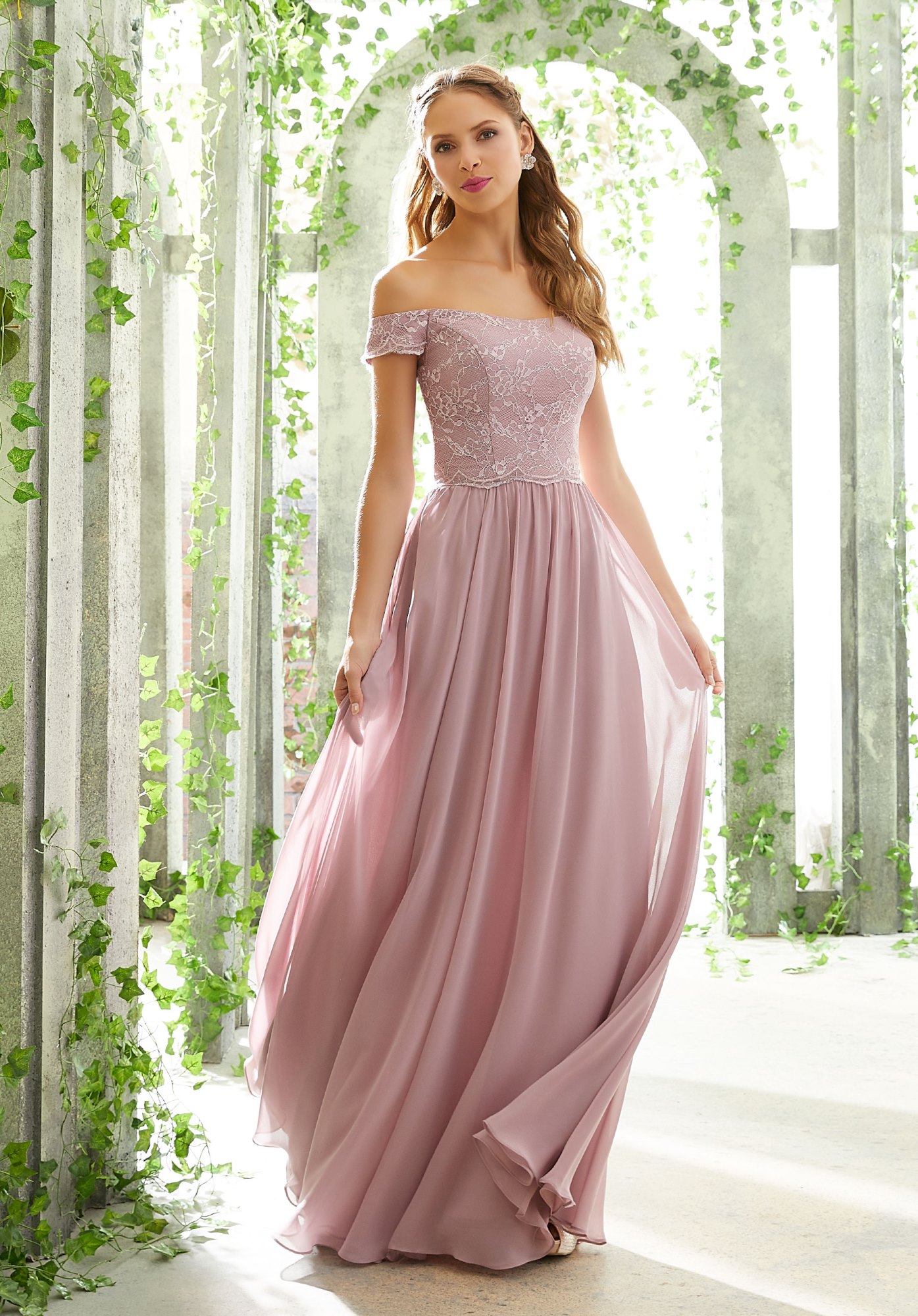 Dress - Mori Lee BRIDESMAIDS Spring 2019 Collection: 21602 - Chantilly ...